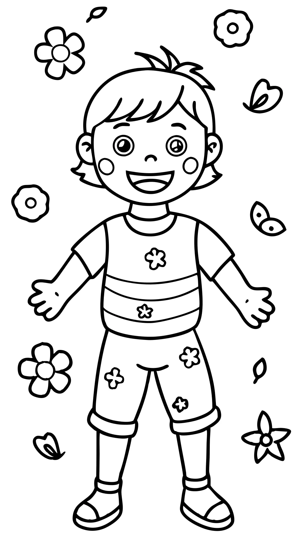 band aid kid coloring pages